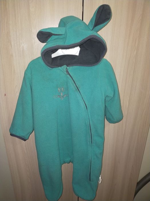 Комбинизон кспюшон зайчик