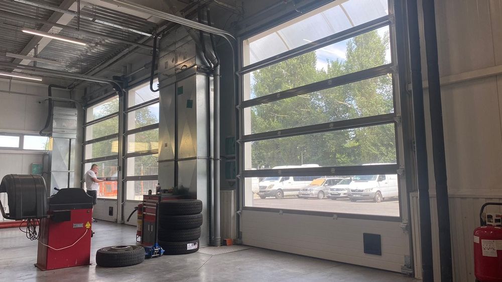 Установка секционных ворот, рольставни, автоматика, шлагбаум ...