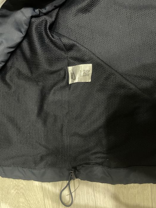 ветровка nike темно синяя