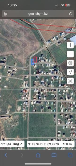 участок Жанаталап 8 сот