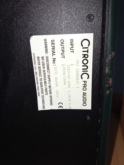 Профи крайно стъпало Citronic Conquest V9