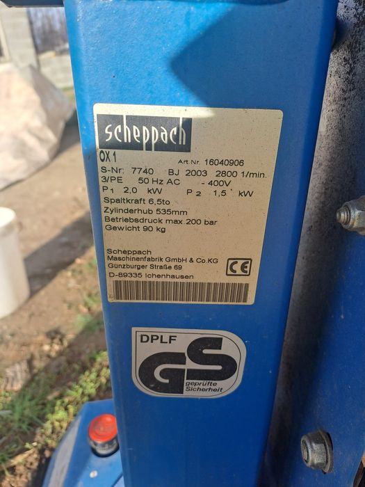 Vând crepător trifazic