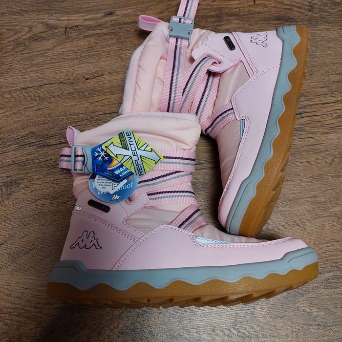 Детски боти KAPPA. Розови.  Номер 31