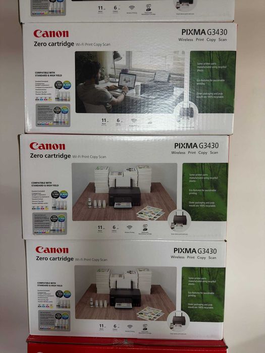 Canon PIXMA G3430 кўп функцияли қурилмаси (рангли струйли A4, Wi-Fi)