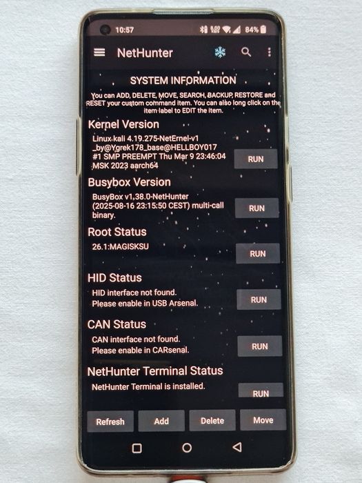 One Plus 8 pro NetHunter