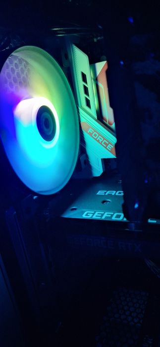 Vând 5 ventilatoare argb/rgb Spacer 2200rpm 71cfm 29db