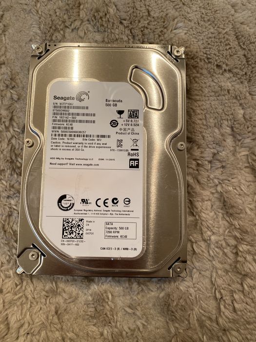 Жесткий диск 500гб