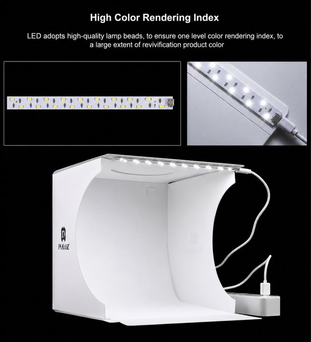 Мини фотобокс (Light Box) для предметной съемки
