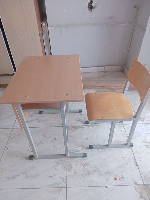 Синф хона учун шкаф ва парта