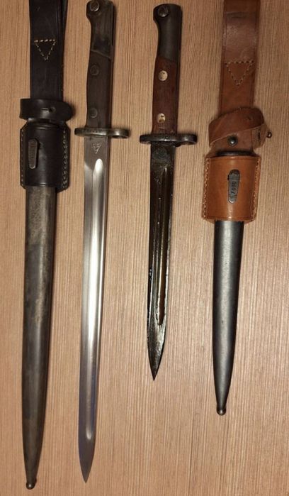 Чисто Нов комплект щикове за Сръбски Маузер с лопуси от телешки бокс