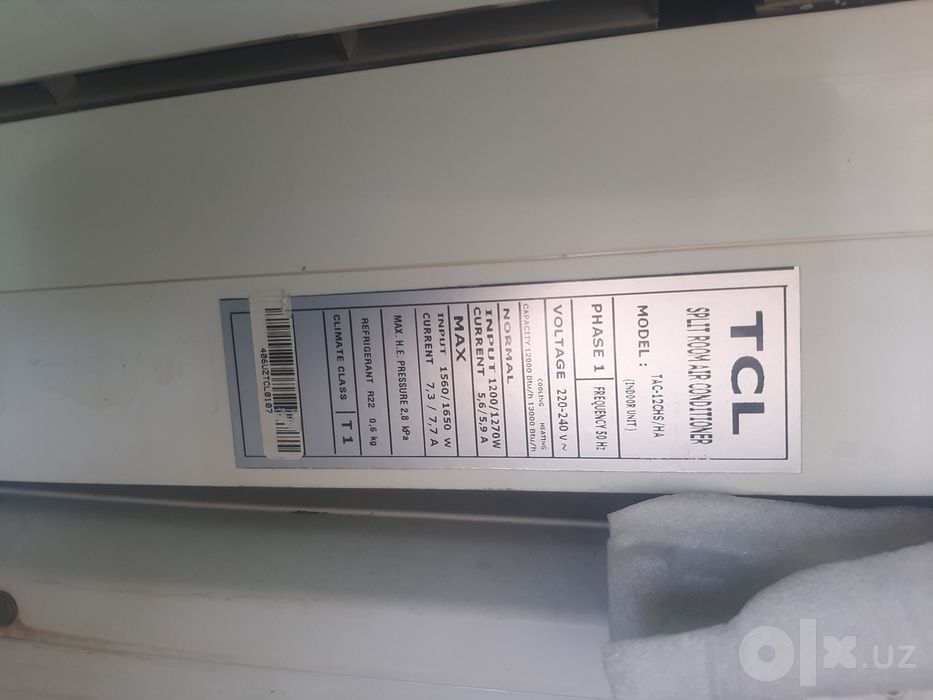 Konditsioner TCL 12talik inventorsiz