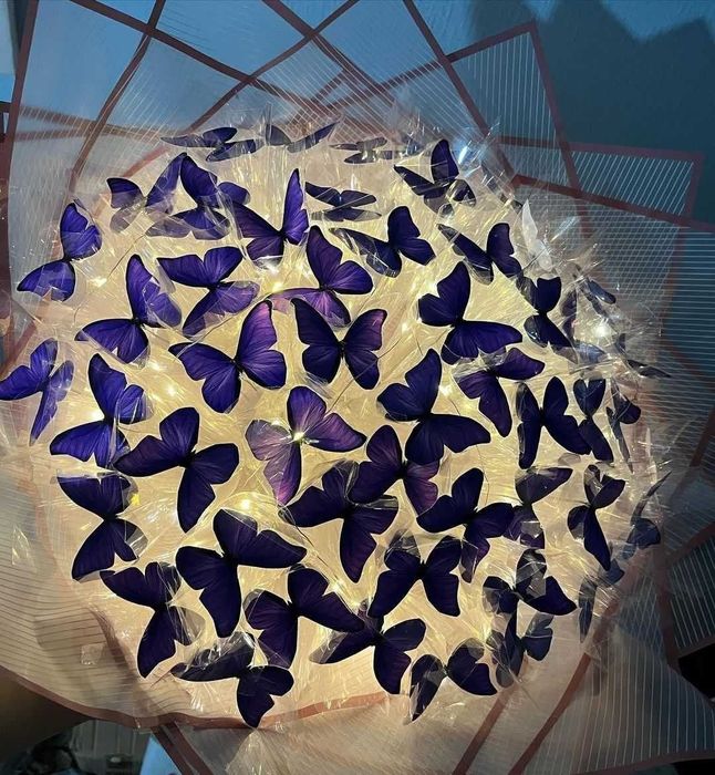 Trenddagi kapalakli buketlar