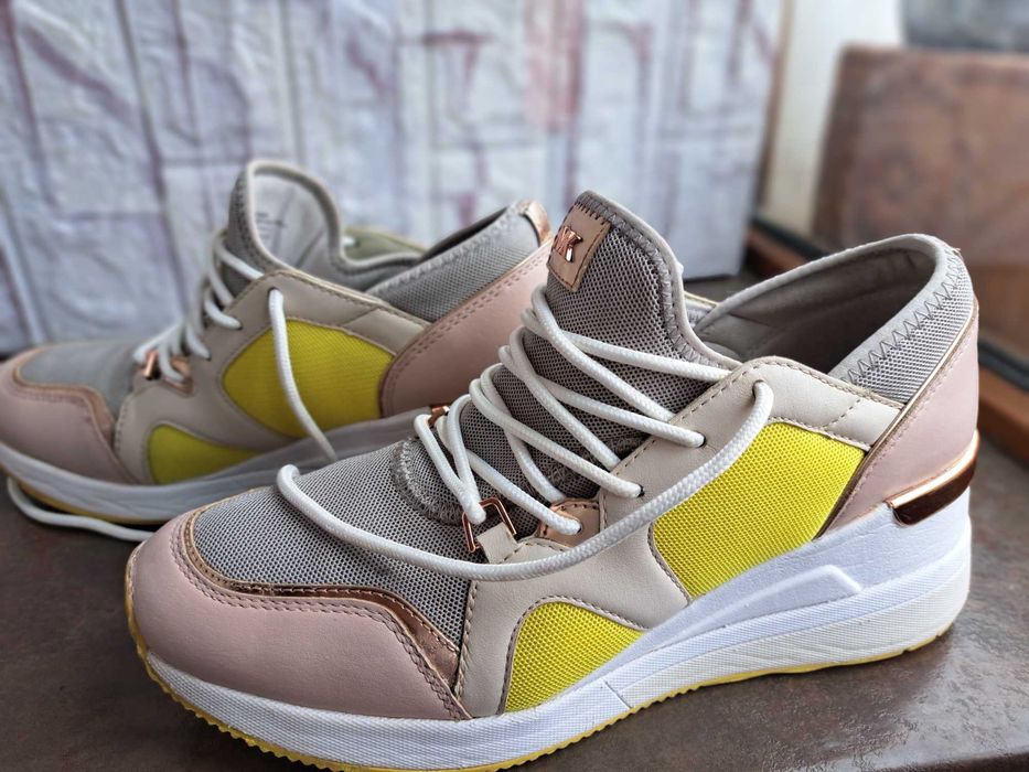 дамски маратонки,спортни обувки на платформа,сникърси,Michael Kors