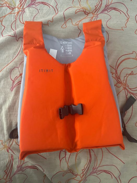 Set snorkeling + vestă ITIWIT + sac impermeabil SEA BAG