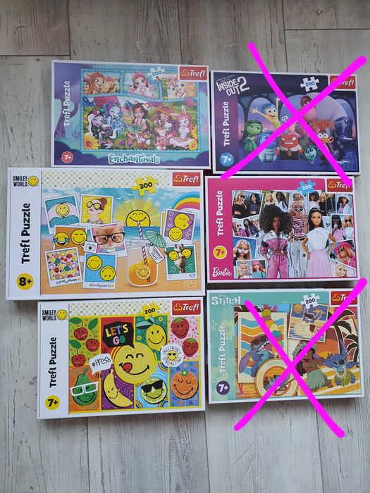 Детски пъзели Trefl 200 части, 7+