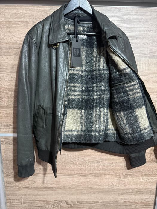 Geacă din piele naturală Freaky Nation, Mărimea L