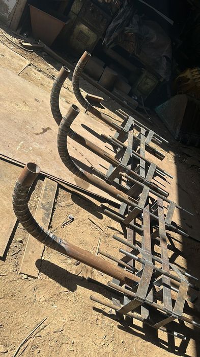 Изготовление ферм навесов