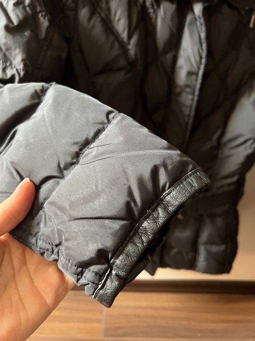 Geaca Boss neagra puf