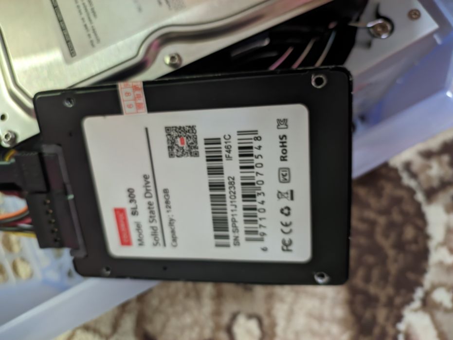 Продам пк i3 2130/озу4гб/120ссд500хдд