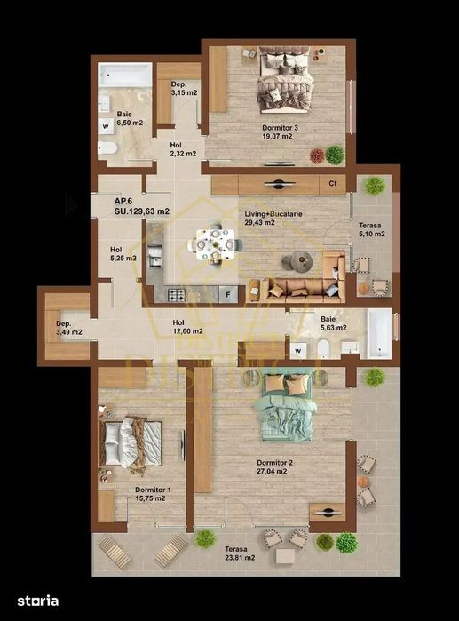 0%COMISION Apartamente cu 4 camere, Iulie 2026 | Buziasului