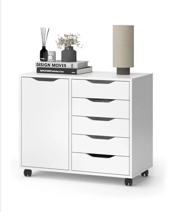 Скрин/шкаф с 5 чекмеджета Vicco 6985