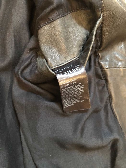 AllSaints geaca piele M, barbateasca