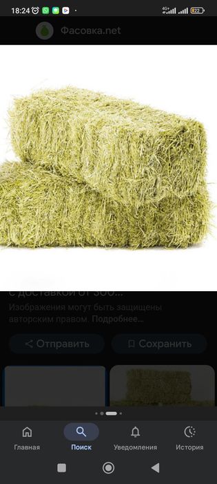 Продам тюки сено