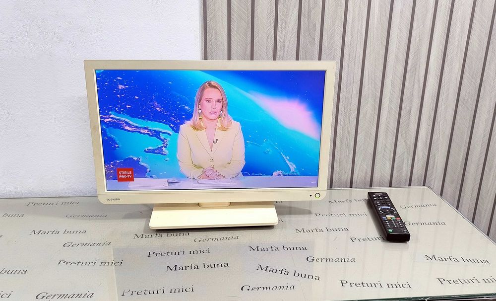 Televizor LED Toshiba 22L1334G Alb 22 Inch 56 cm Import Germania
