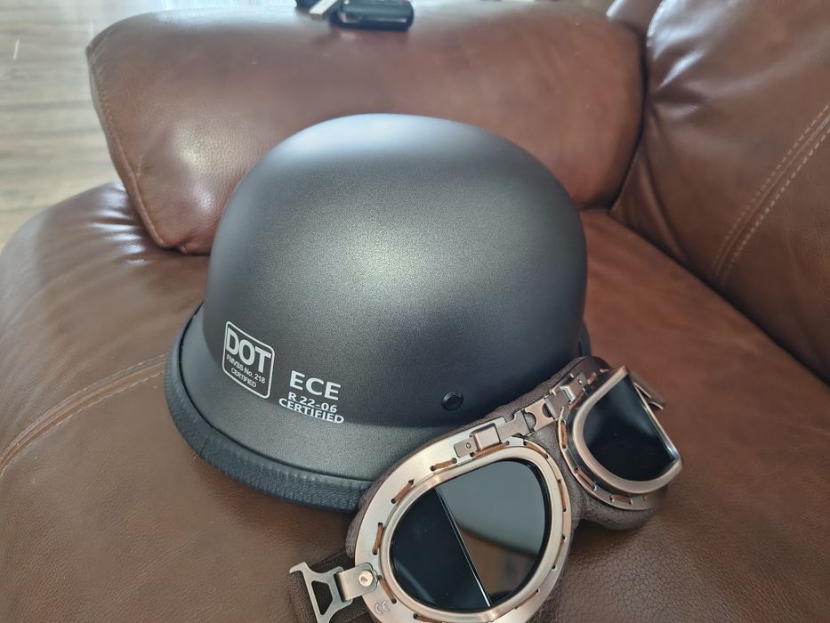 Каска и очила за мотор, АТВ,