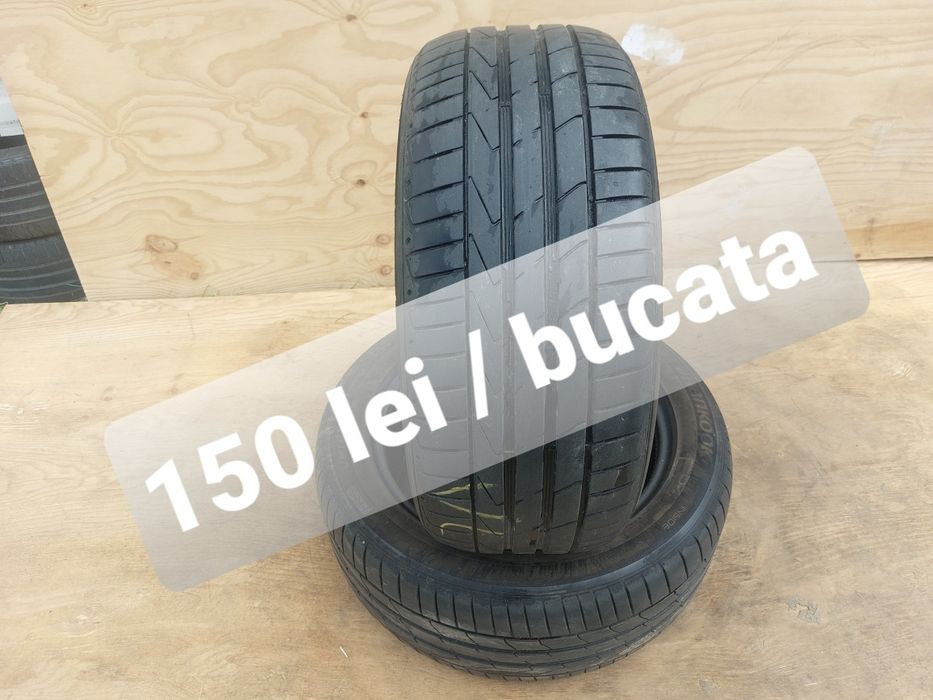 150 lei bucata! Doua anvelope de vara RUNFLAT 245 50 r18 Hankook Ventus S1 Evo dot 2022