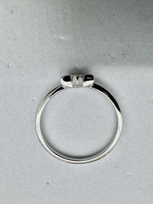 Сребърен пръстен с мойсанит (Диамант) 0.3 карата
