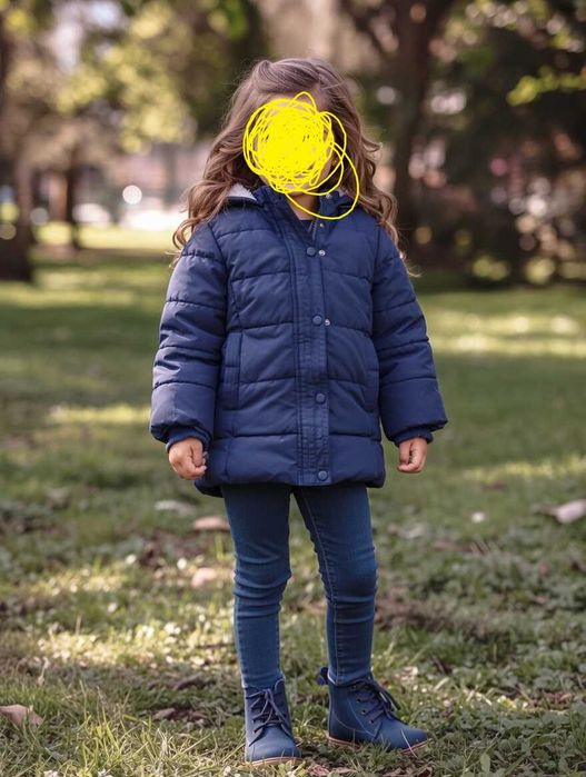 Марково дълго детско зимно яке Lewis 4г. за момиченце