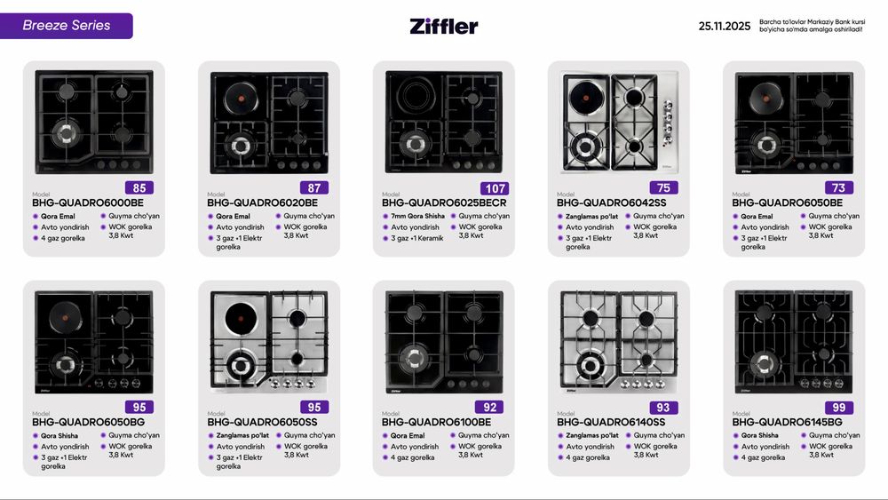 Ворочная панель ZIFFLER  2026 new