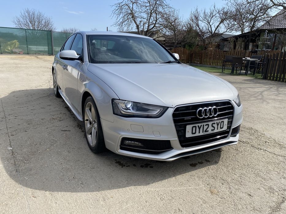 Fata completa bara aripi faruri capota Audi A4 B8.5 S line