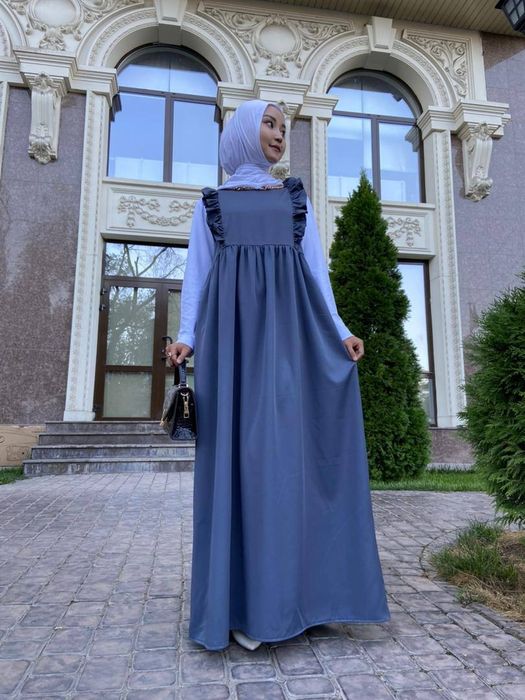 Сарафан с рюшкой