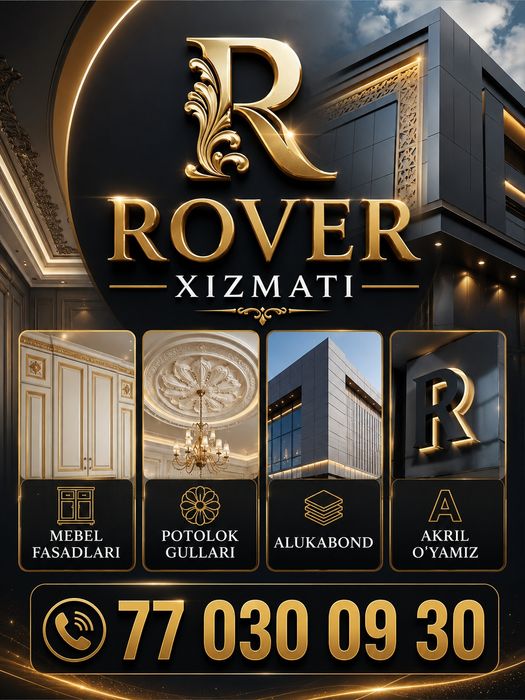 Rover xizmati ALUKABOND MDF