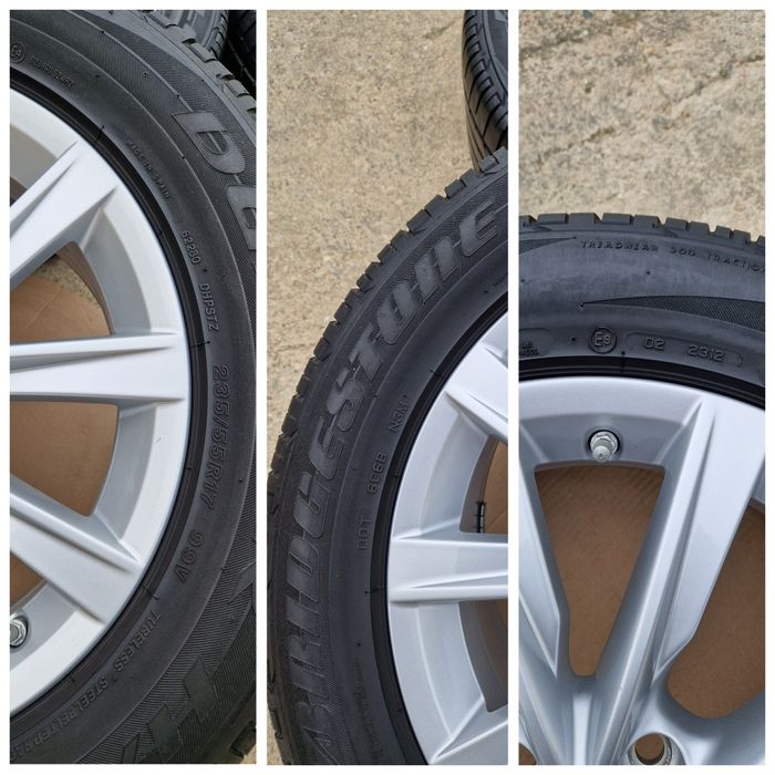 Roti/Jante PHILADELPHIA Vw Tiguan 5N anvelope 235 55 17