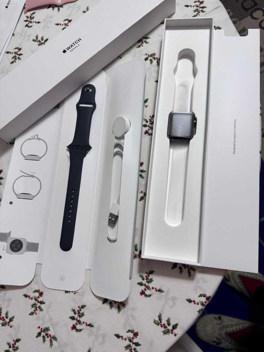 Apple watch series 3 grey aluminium 38 mm impecabil