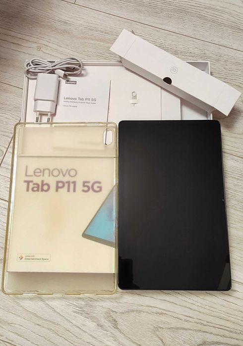 Tableta LENOVO TAB P11 (model TB-J607Z), 5G + 4G-LTE + 3G + GSM, WiFi, display 11-inch 2K IPS-LCD, procesor Octa-Core, 8 GB RAM, 256GB memorie interna