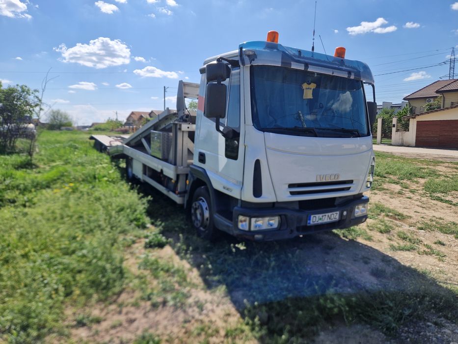 Platforma, Transportor 2 pozitii iveco eurocargo  7,5 tone