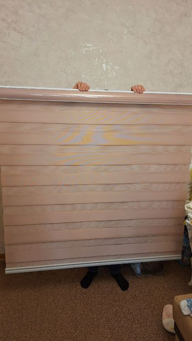 Жалюзи готовые красивые,рулонные