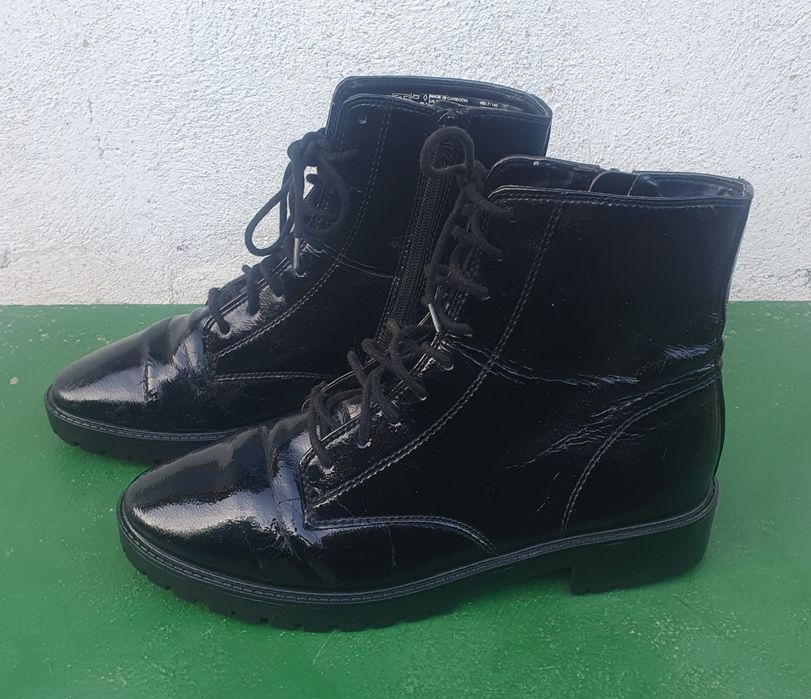 Cizme piele lacuite nr.40
