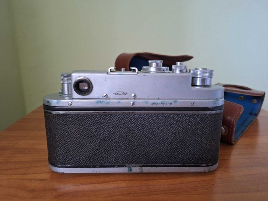 Aparat foto Rangefinder Zorki 4 Obiectiv Jupiter-8 50mm f2 + Toc Piele