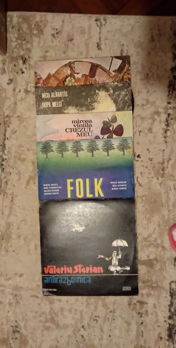 6 vinil muzica folk pret/buc