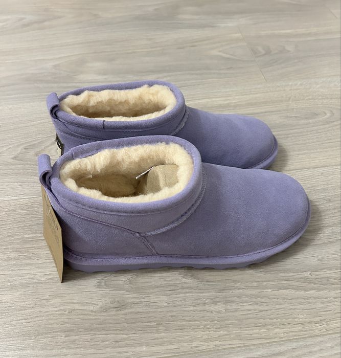 Ghete Bearpaw, noi, piele intoarsa