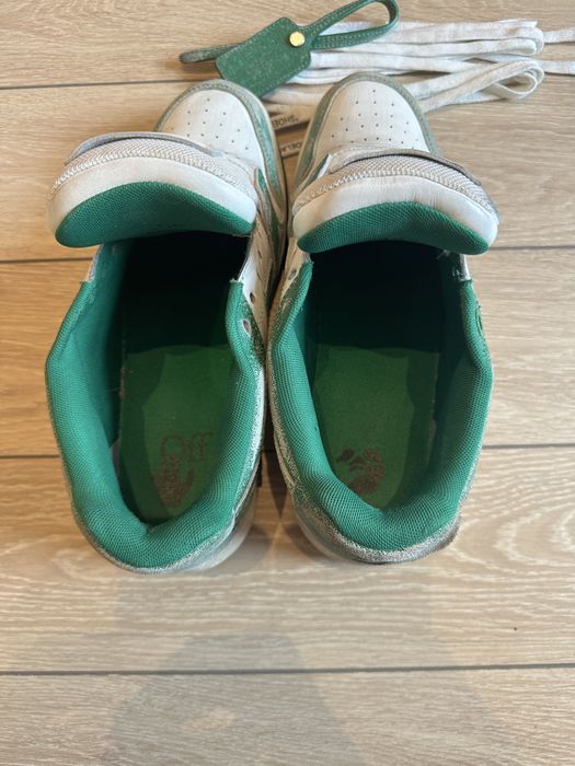 Adidasi Off White Out Of Office Leather Green