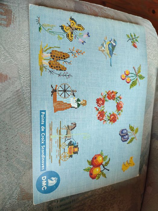 каталог  за бродерия dmc нов холандски гоблен ушит