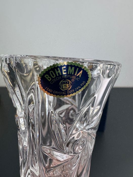 Vaza cristal - Bohemia - 17 cm
