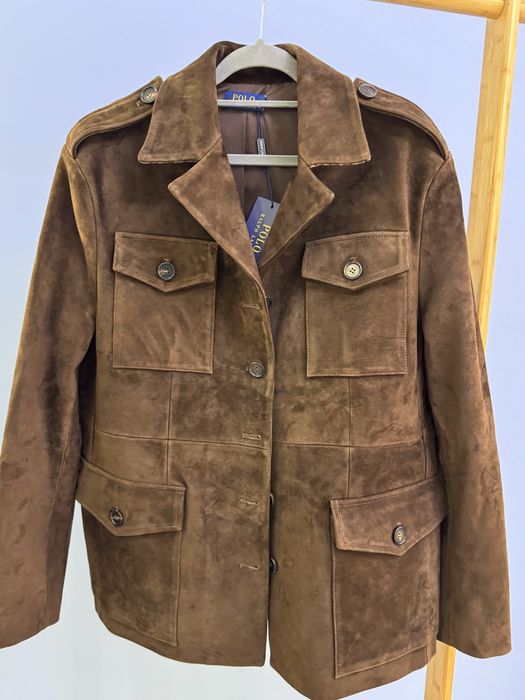 Куртка из натуральной замши