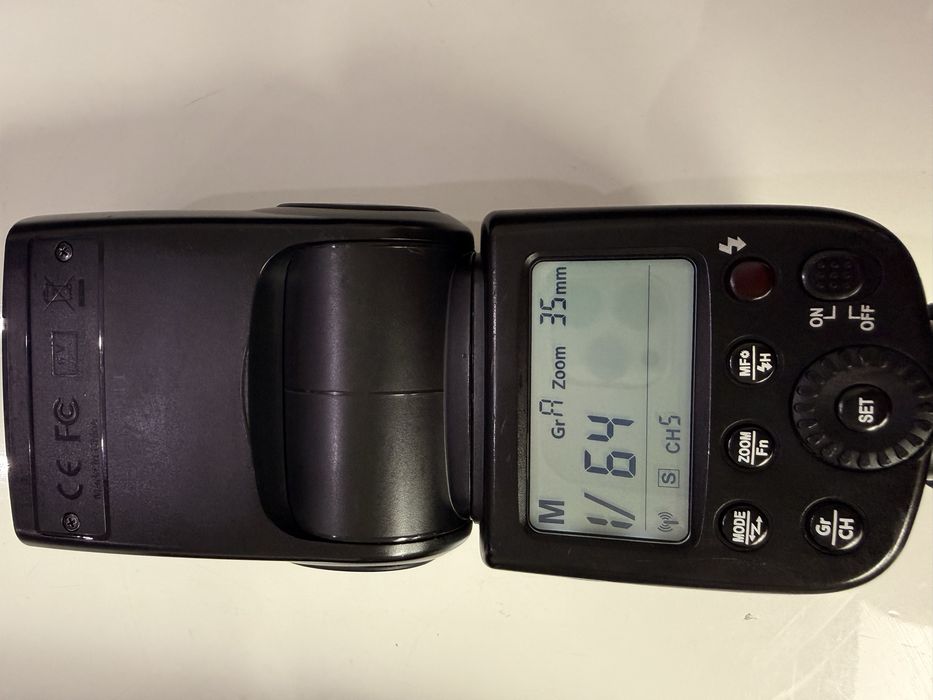 Blit Flash Godox TT600 Non-TTL Patina Universala Mod Manual